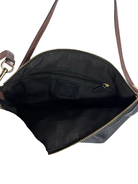 Coach black/brown Handbag
