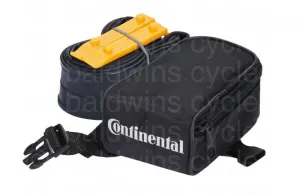 Continental Saddle Bag With Tube - Road or MTB in Black - MTB 29" Presta 42mm