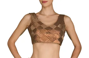 Copper Woven Blouse