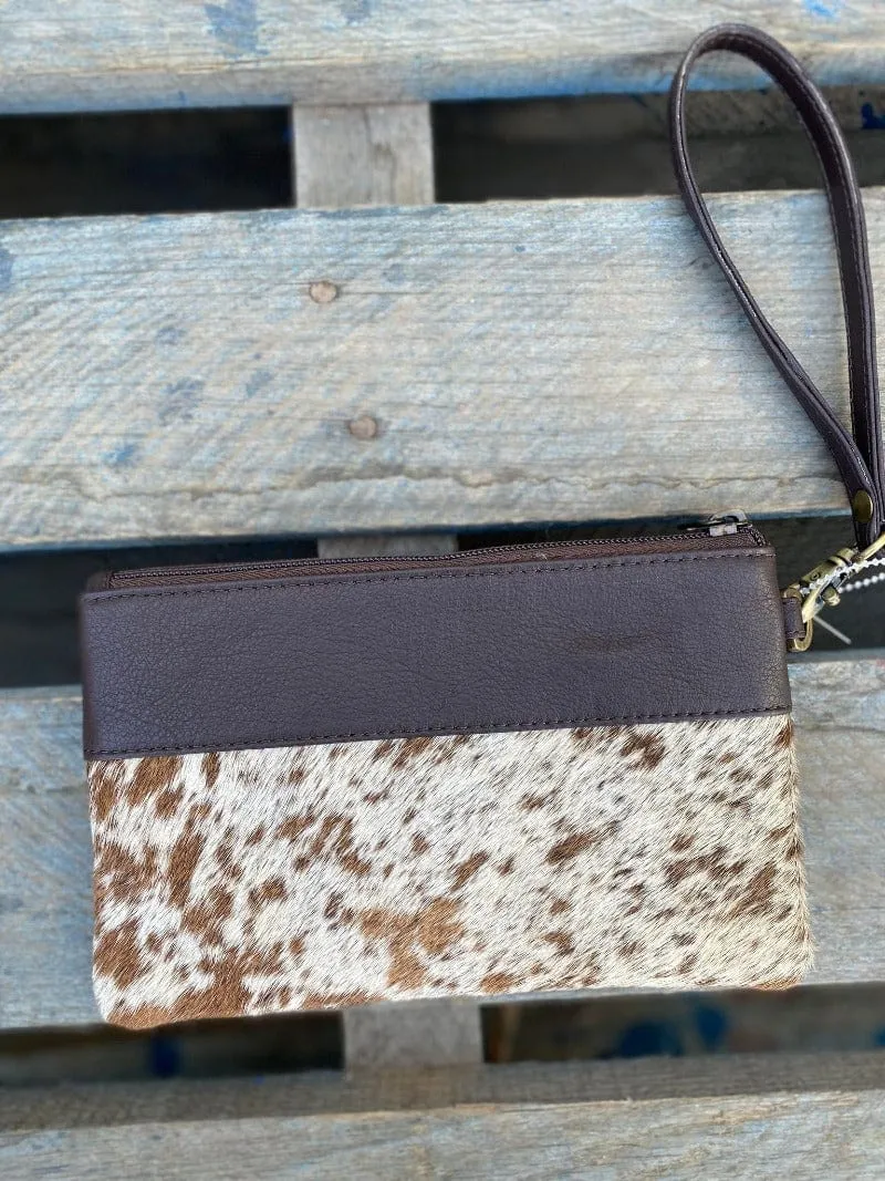 Cowhide Handy Clutch (WALES)