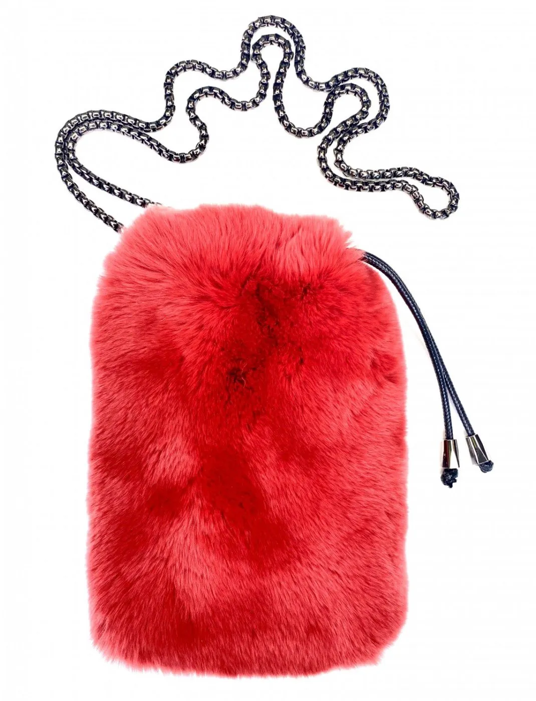 Cross Body Bag, Rex Rabbit Fur - Linda Richards - Style BG958