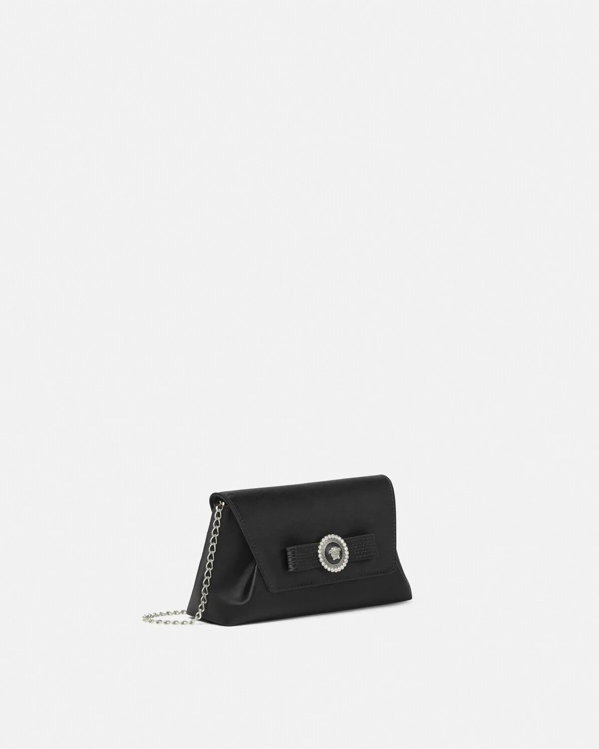 Crystal Gianni Ribbon Clutch