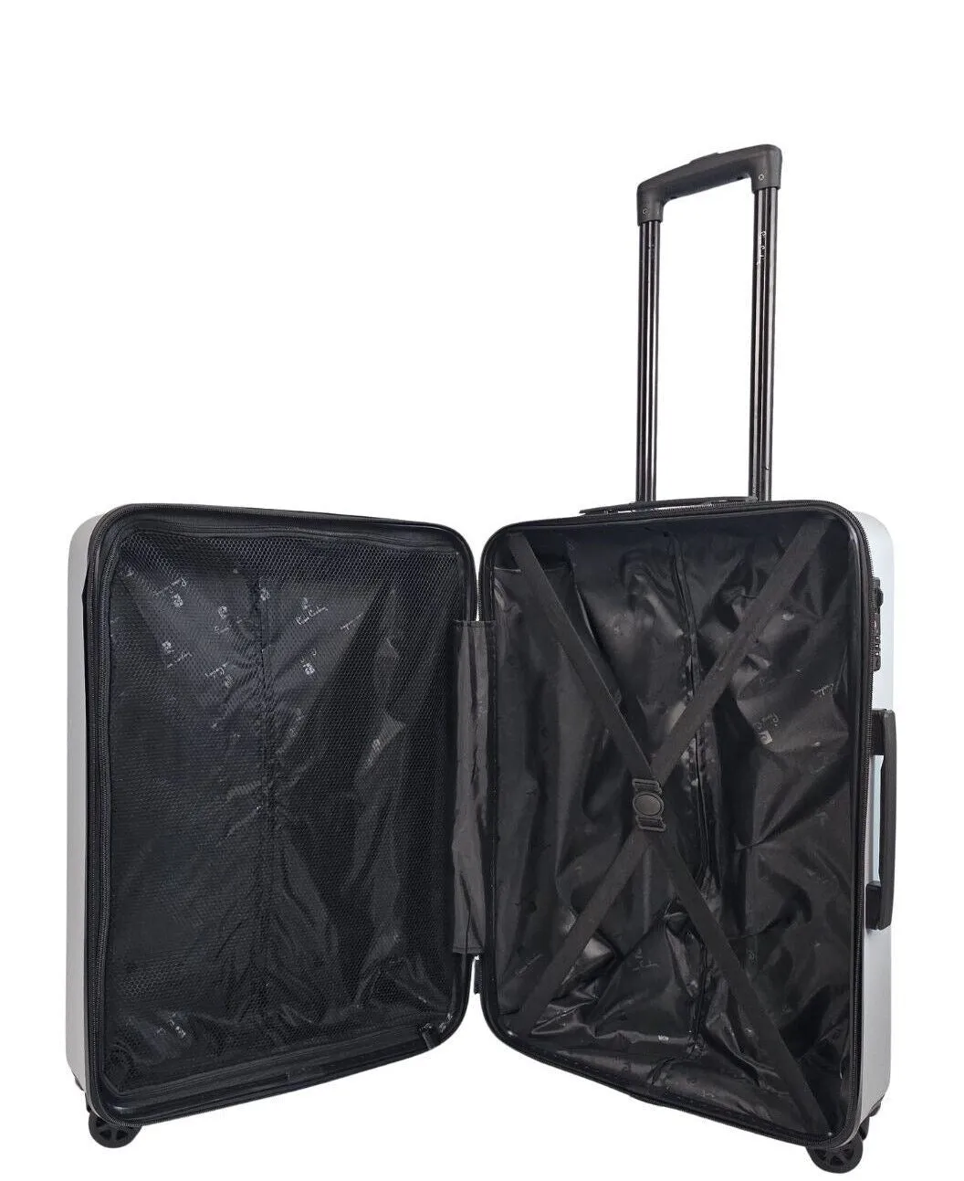 Cullman Medium Hard Shell Suitcase in Silver