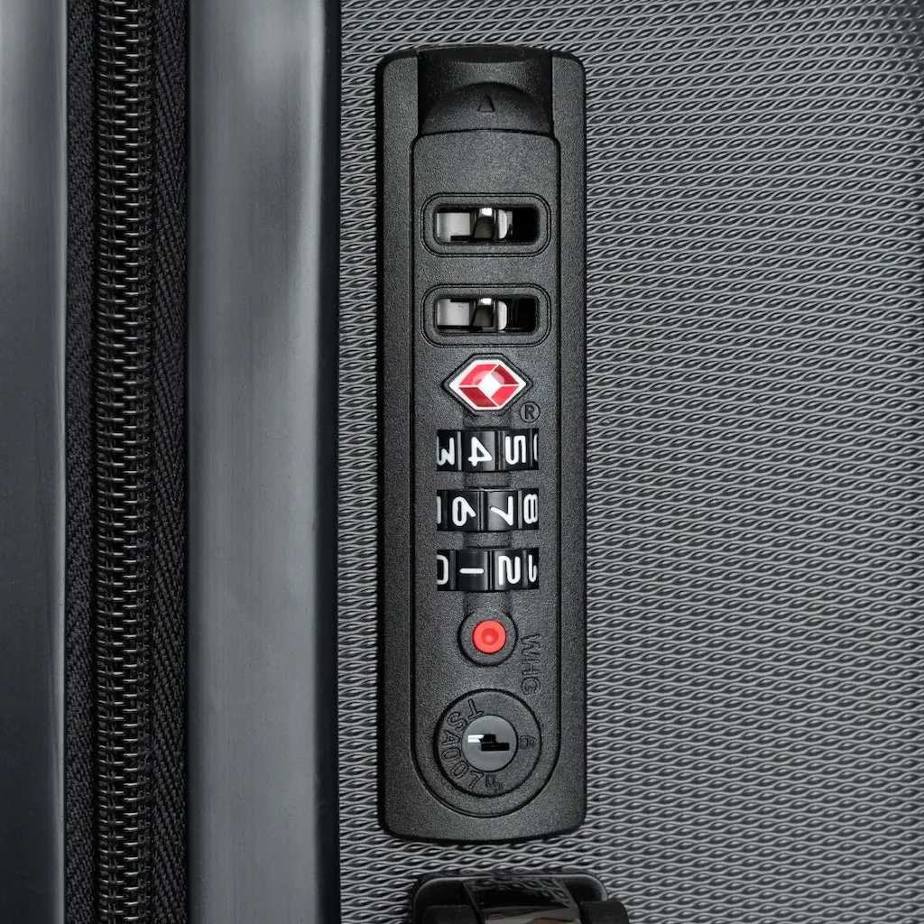 Custom Drips Blue Cabin Suitcase