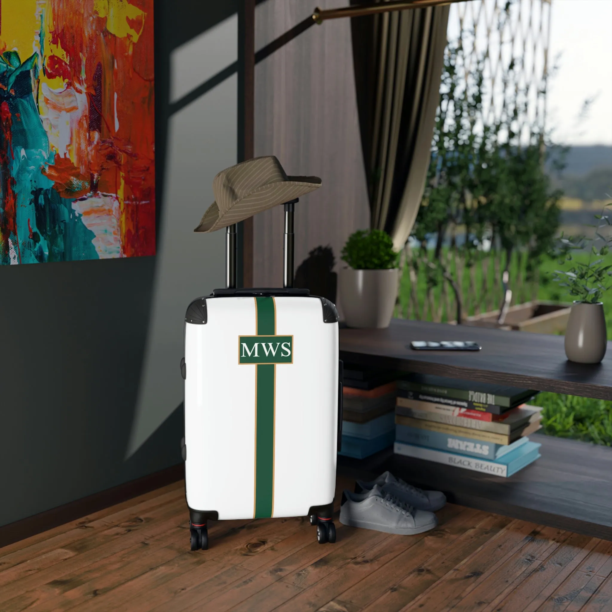 Custom Monogram Over-head / Carry-on Luggage
