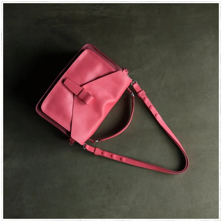 Cute Black Leather Womens Satchel Handbag Satchel Shoulder Bag Mini Satchel Bag for Women