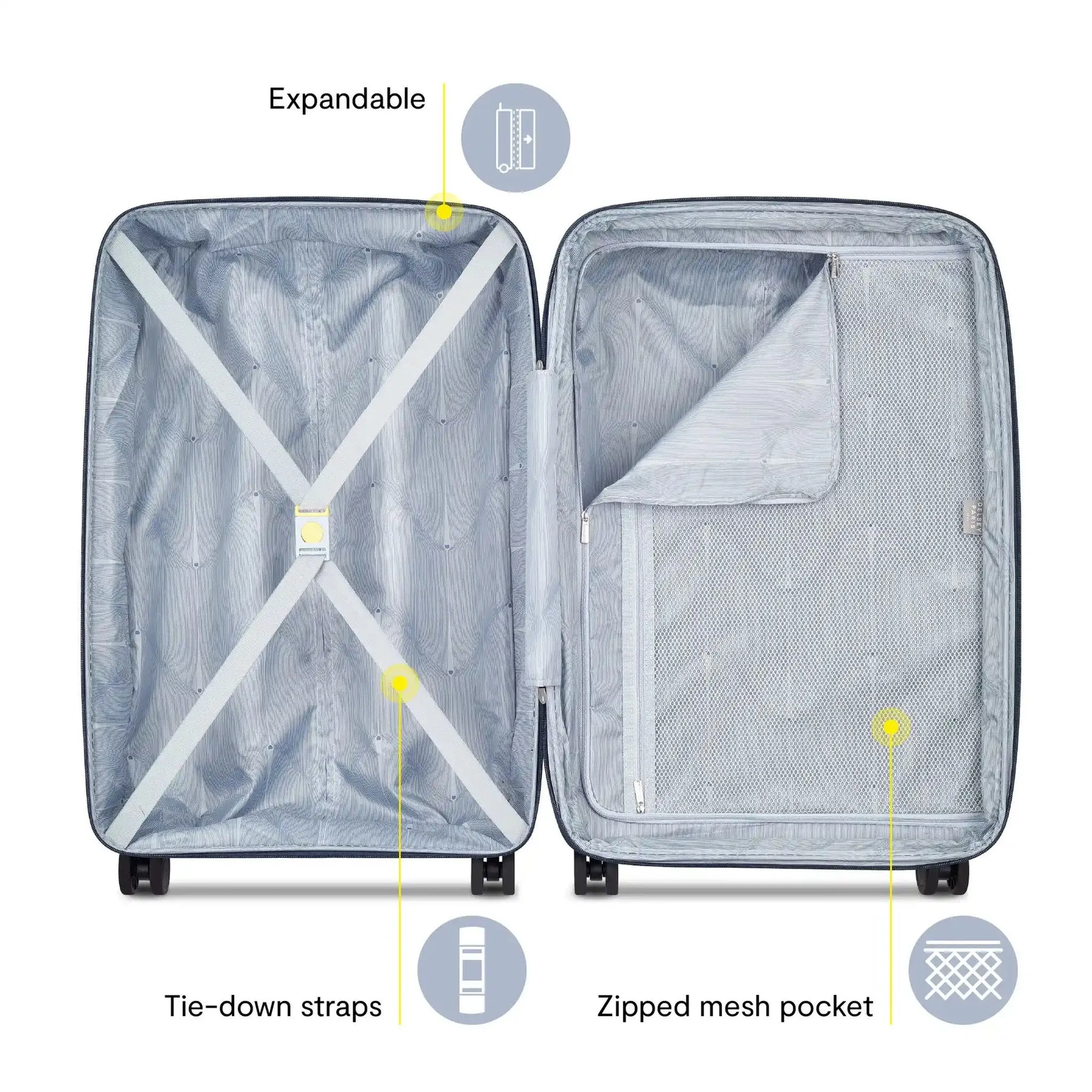 Delsey Dune 25" Expandable Spinner Upright