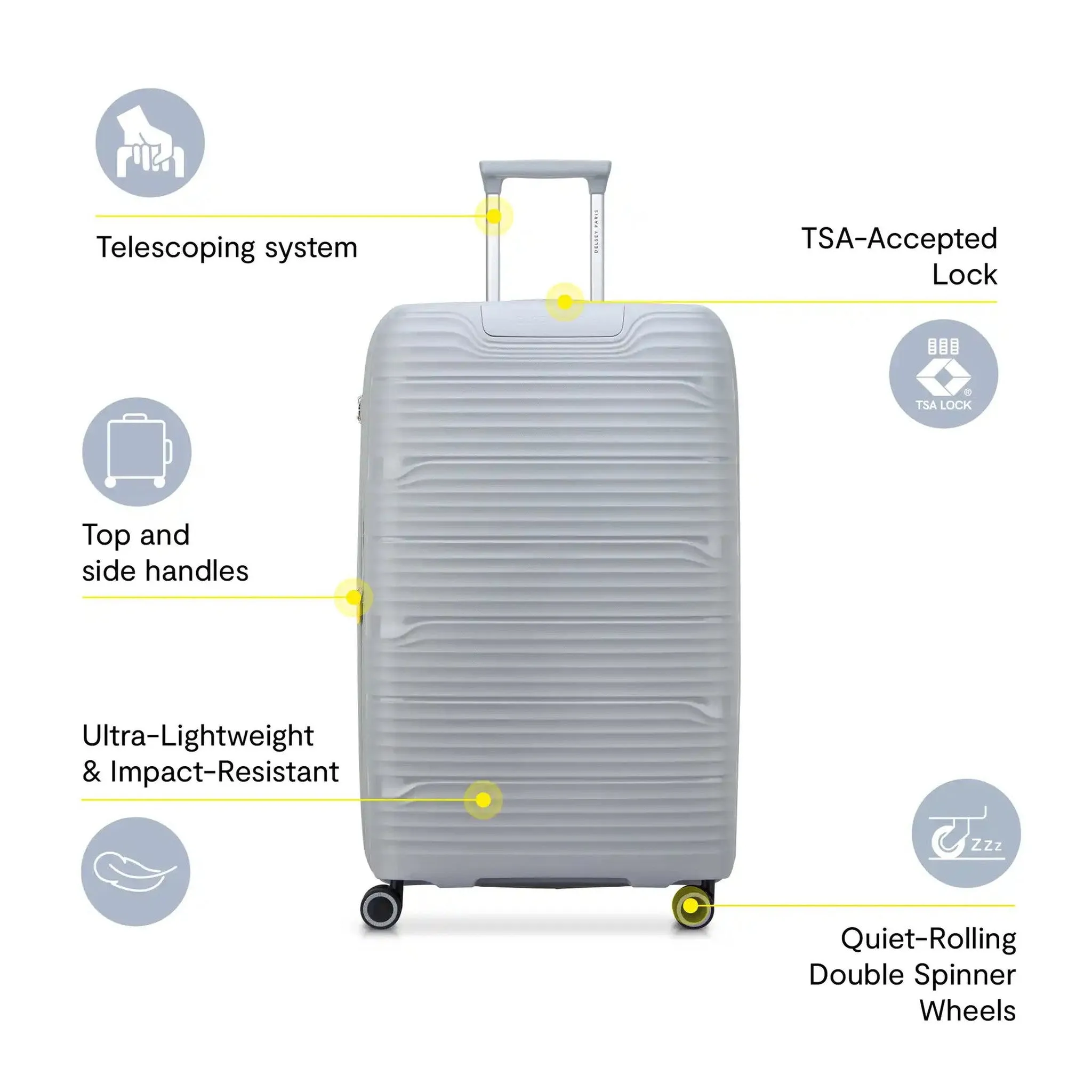 Delsey Dune 29" Expandable Spinner Upright