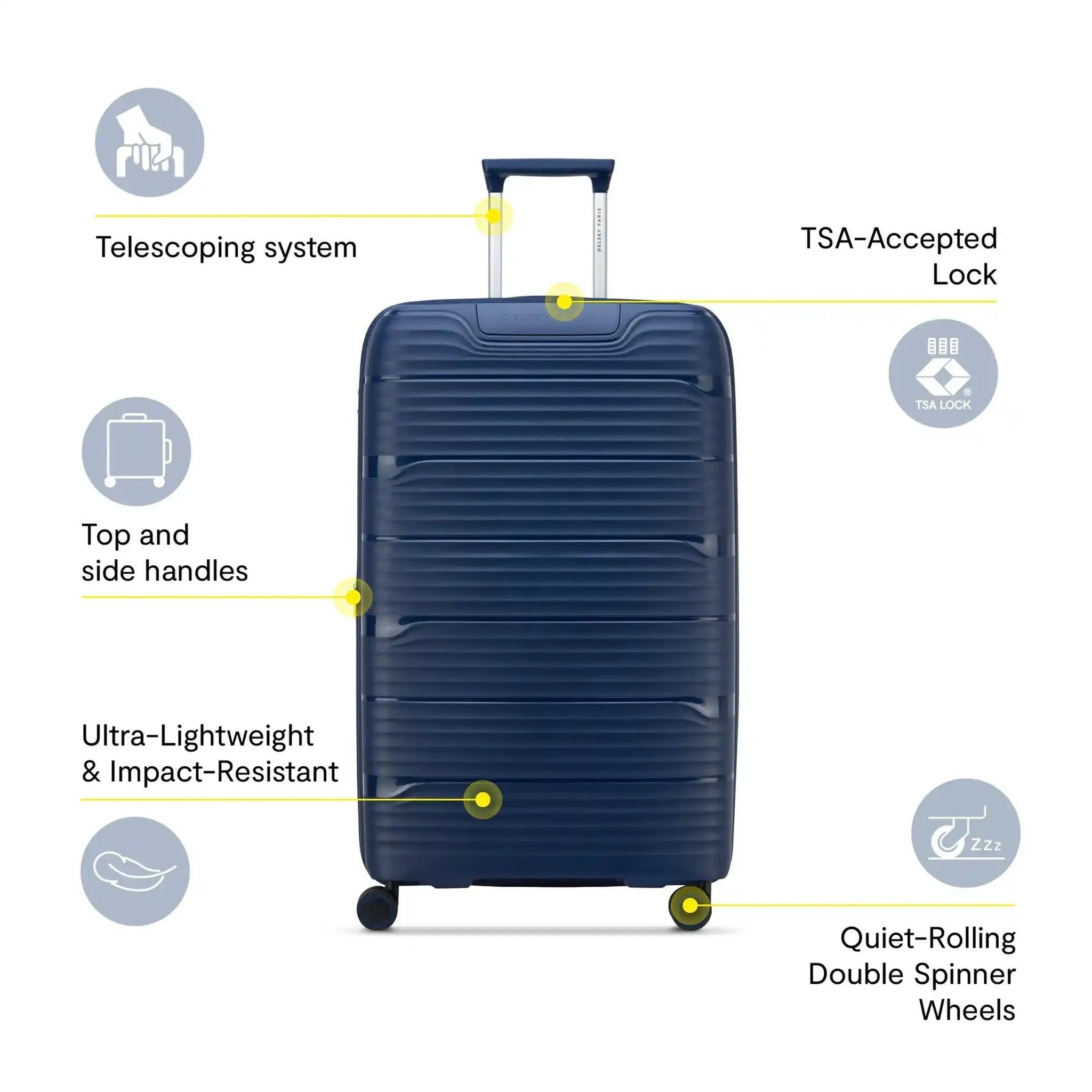 Delsey Dune 29" Expandable Spinner Upright