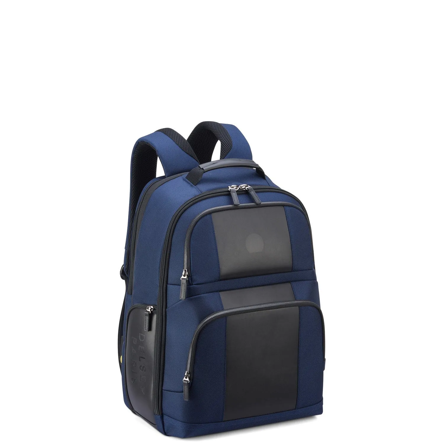 Delsey Wagram Compartment Backpack Laptop  17. 3 inch Navy Blue - 00119962002