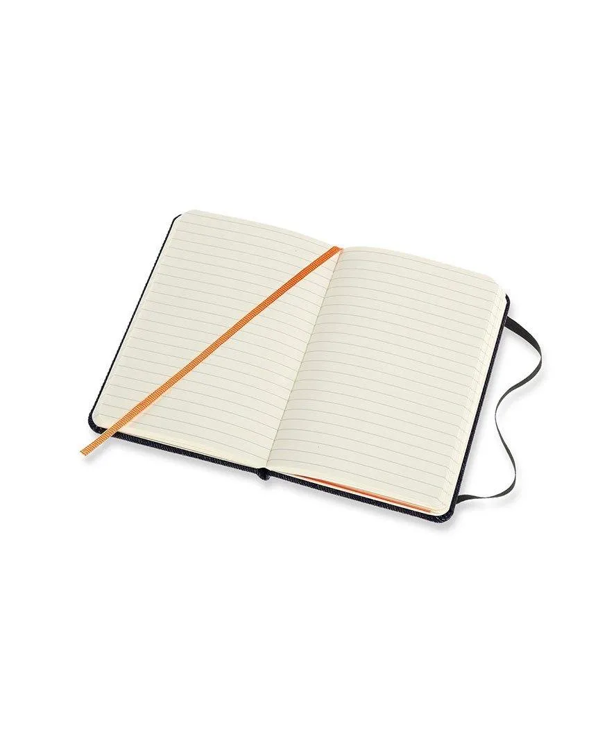 Denim Limited Edition Pocket Notebook Ruled Prussian Blue