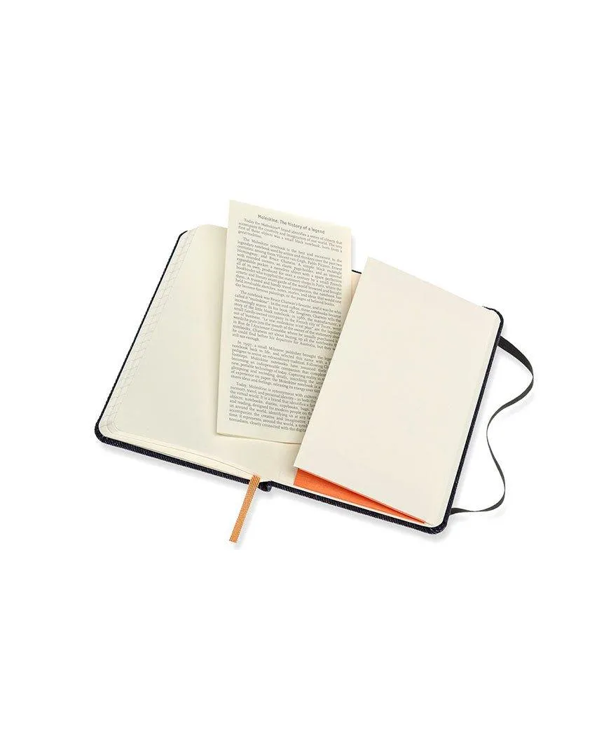 Denim Limited Edition Pocket Notebook Ruled Prussian Blue