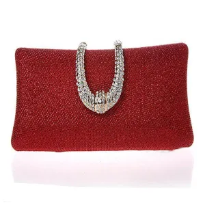 Diamond Sequined Evening Clutch