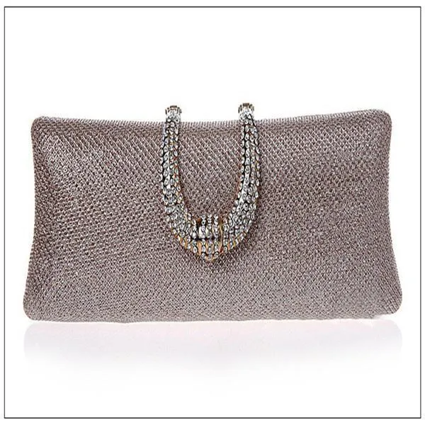 Diamond Sequined Evening Clutch