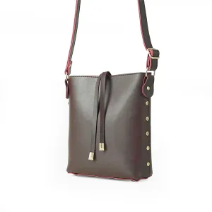 Dotted Bag Maroon (CL)