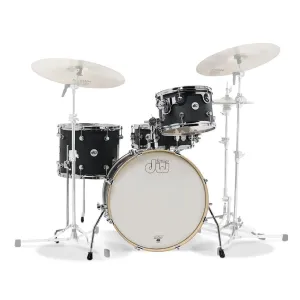 DW Design Series Frequent Flyer 4-Piece Shell Pack - Black Satin