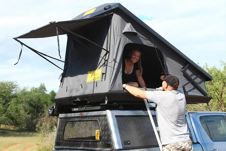 Eezi-Awn Stealth Hard Shell Tent with Scissor Mechanism - Black Friday Sale