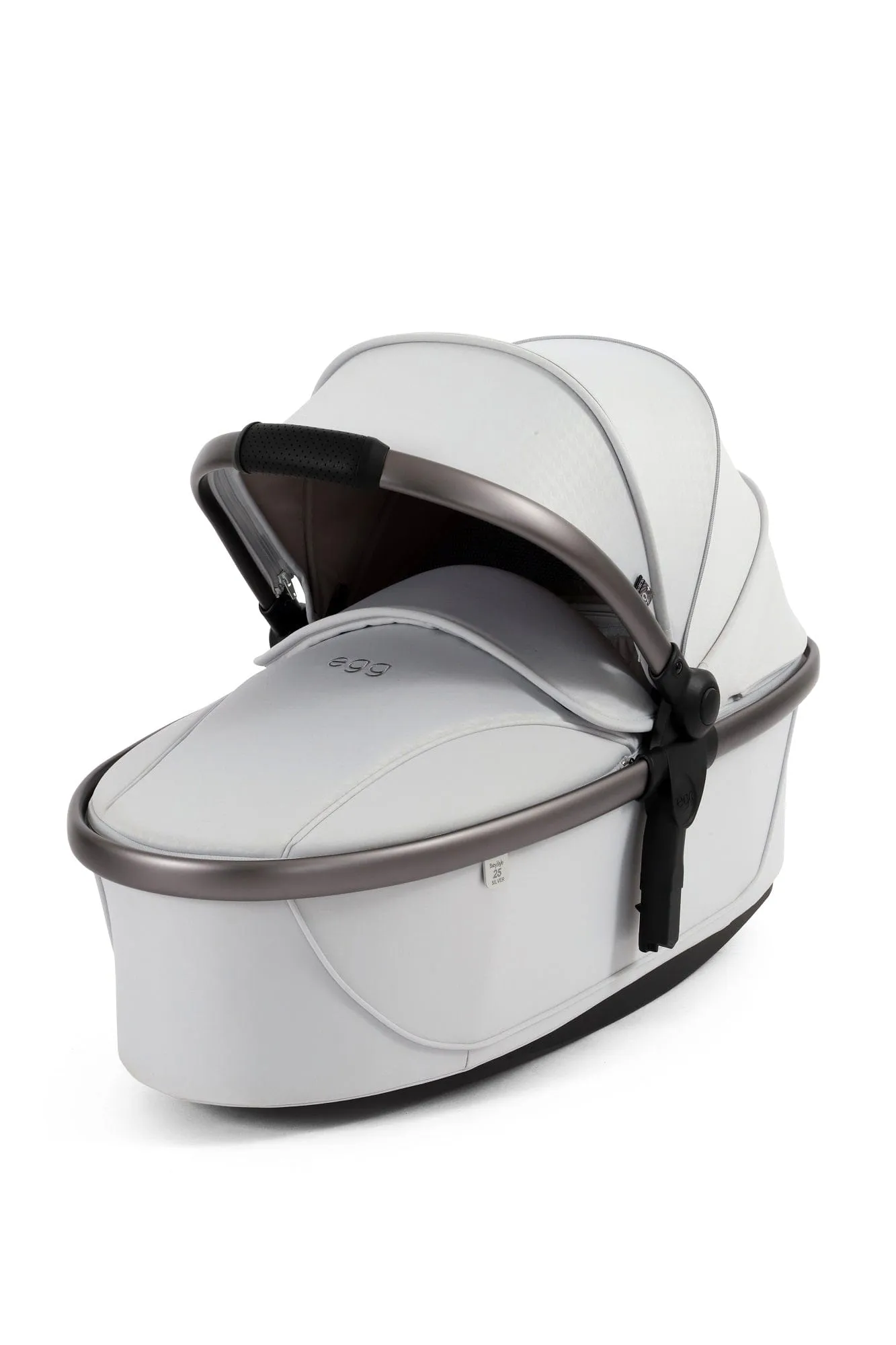Egg 3 Luxury Shell i-Size Travel System - Houndstooth Silver
