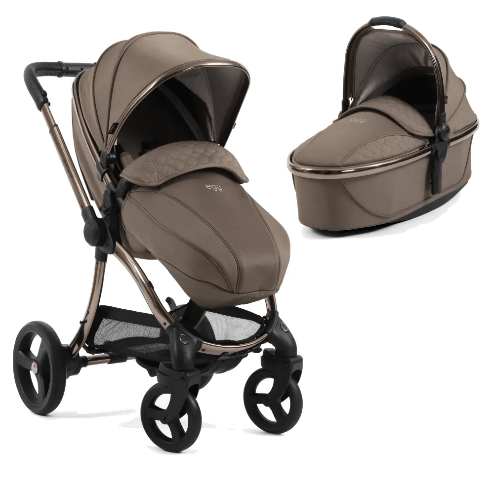 Egg 3 Luxury Shell i-Size Travel System - Mink