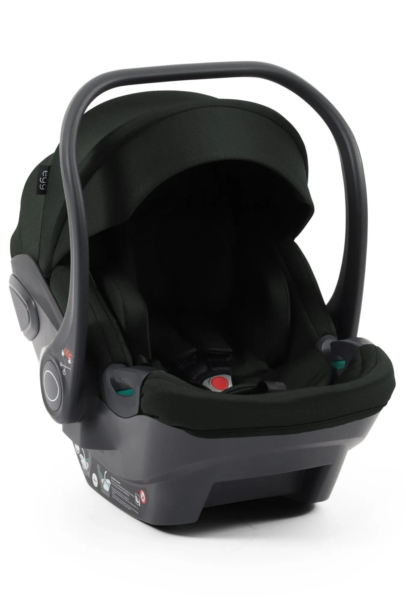 Egg 3 Shell Car Seat Black Olive