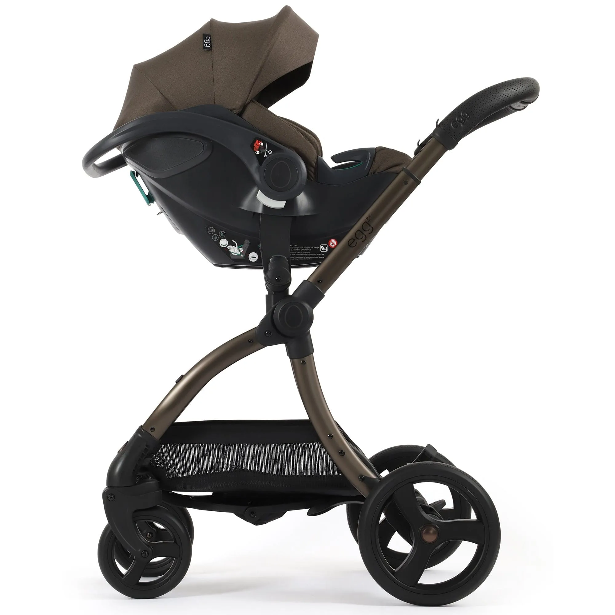 egg Shell i-Size Infant Car Seat - Chocolate Velvet