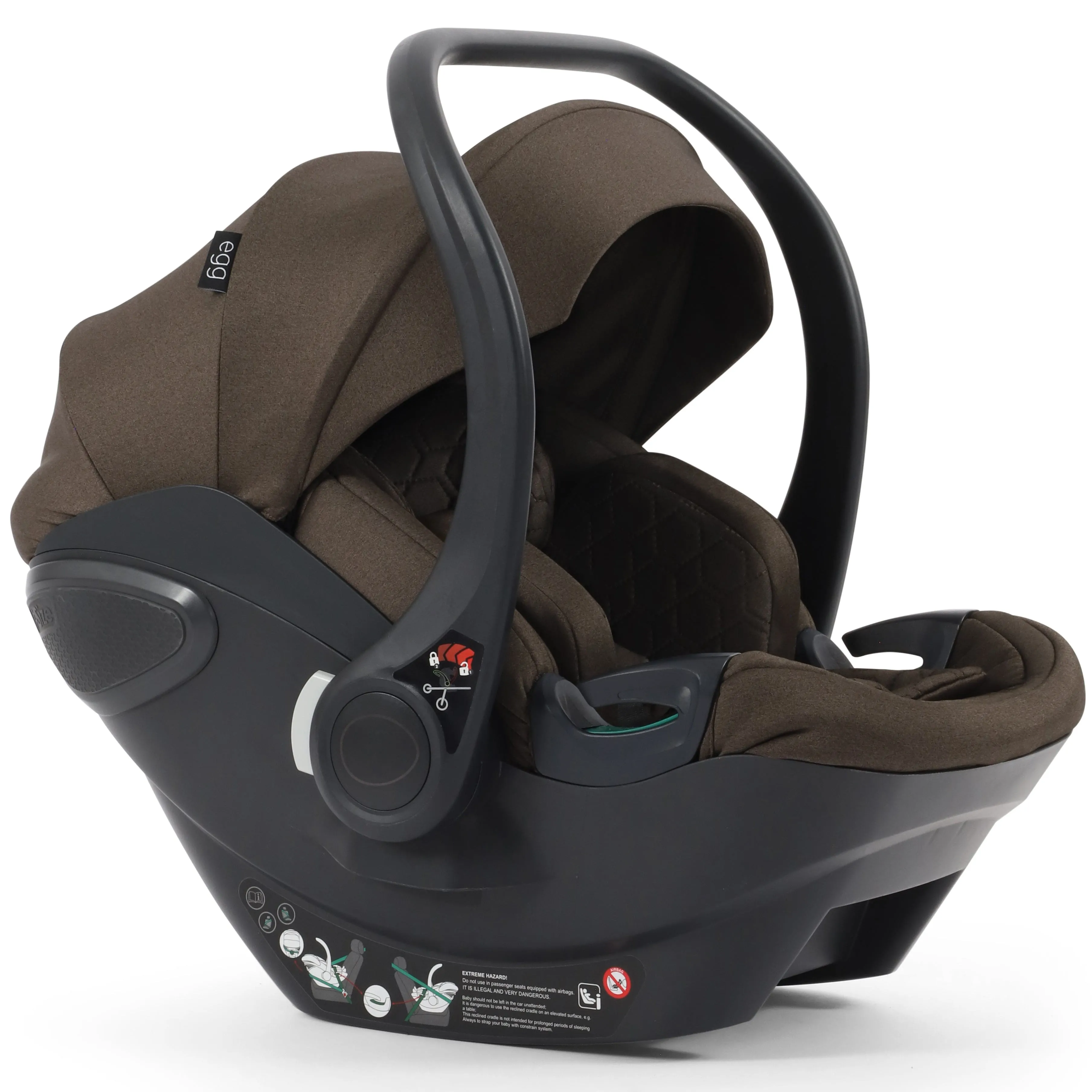 egg Shell i-Size Infant Car Seat - Chocolate Velvet