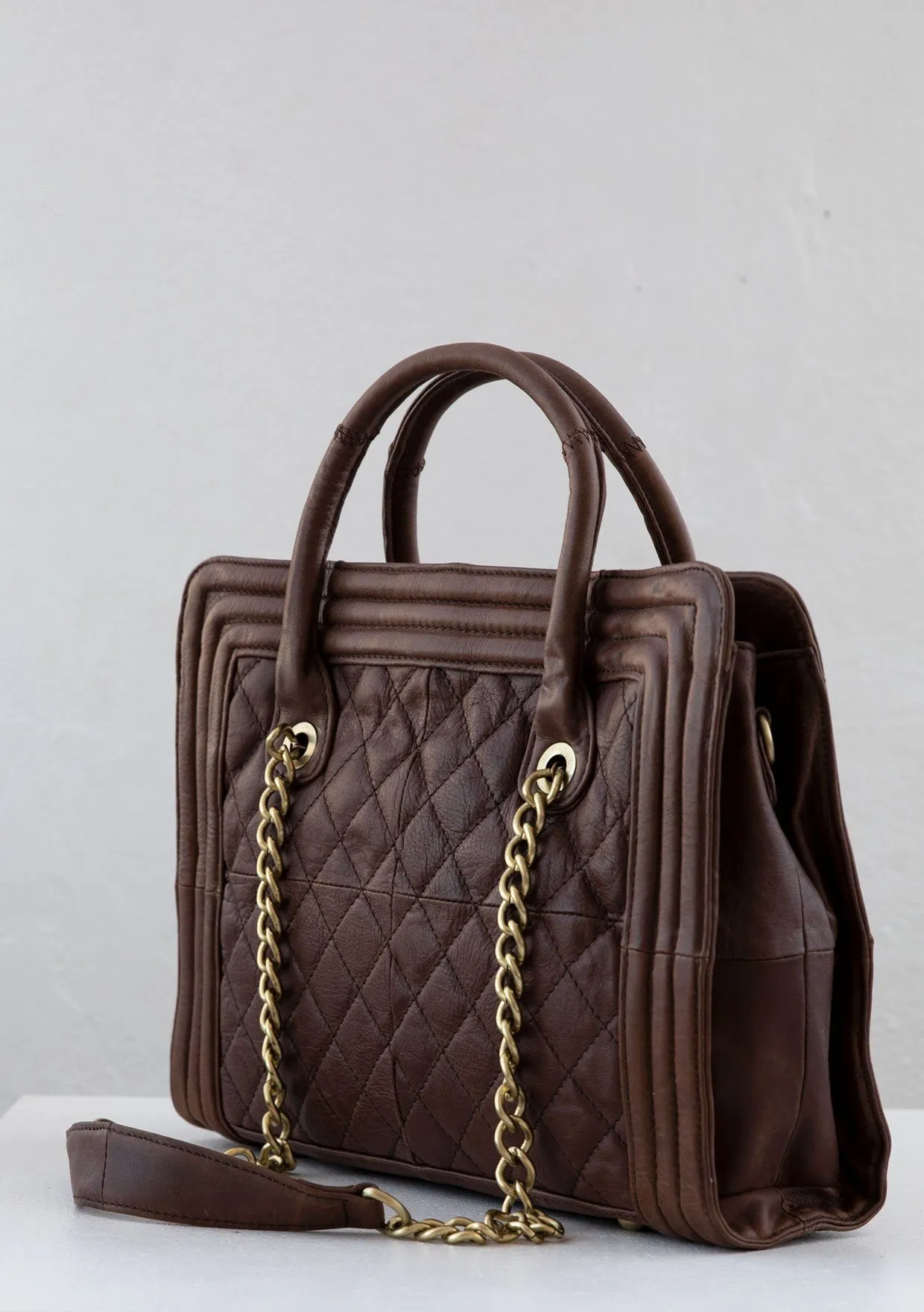 Elodie Quilted Leather Purse