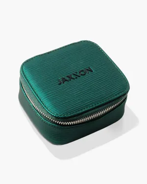 Emerald Travel Jewelry Case