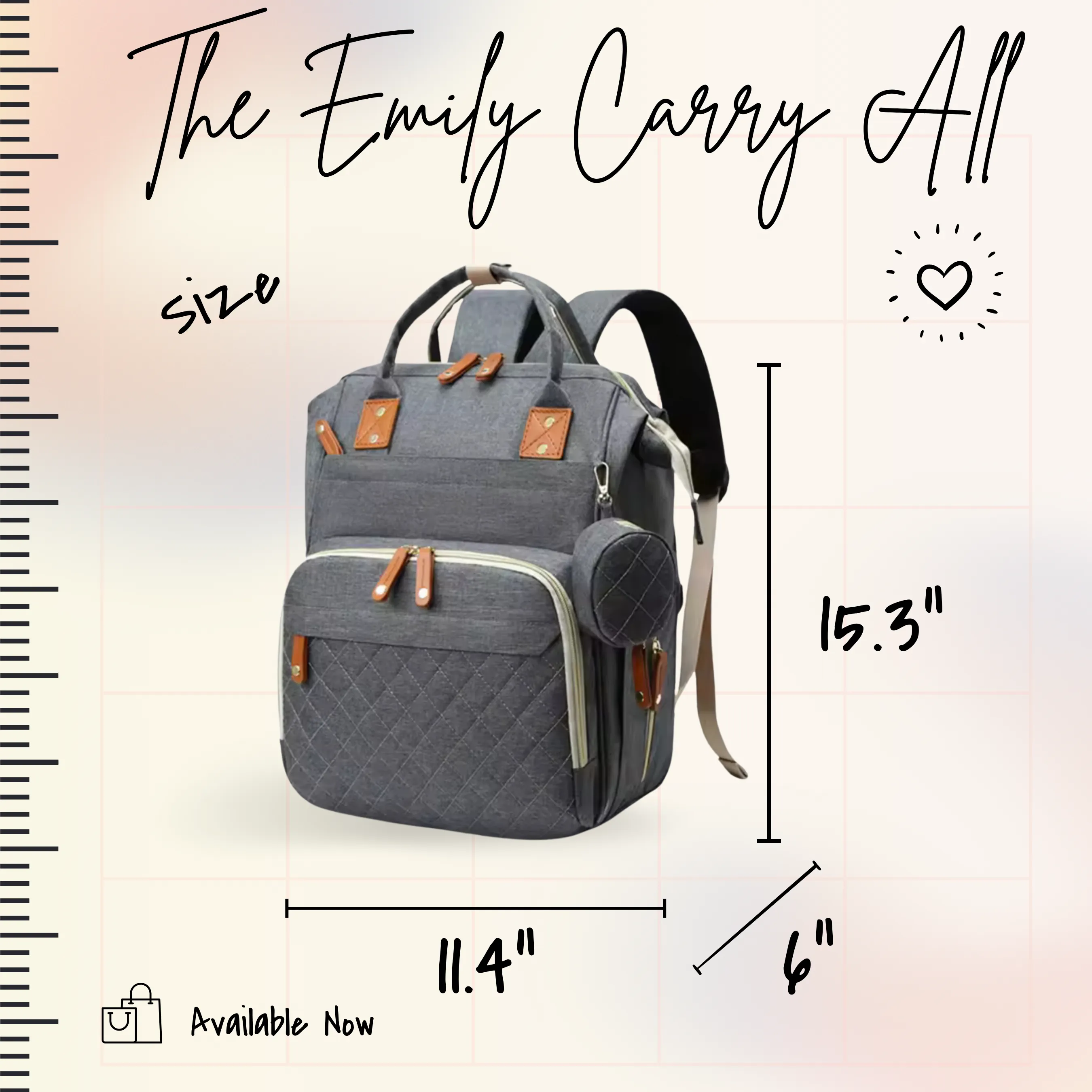 Emily Travel Bag - Quilted Solids - PREORDER