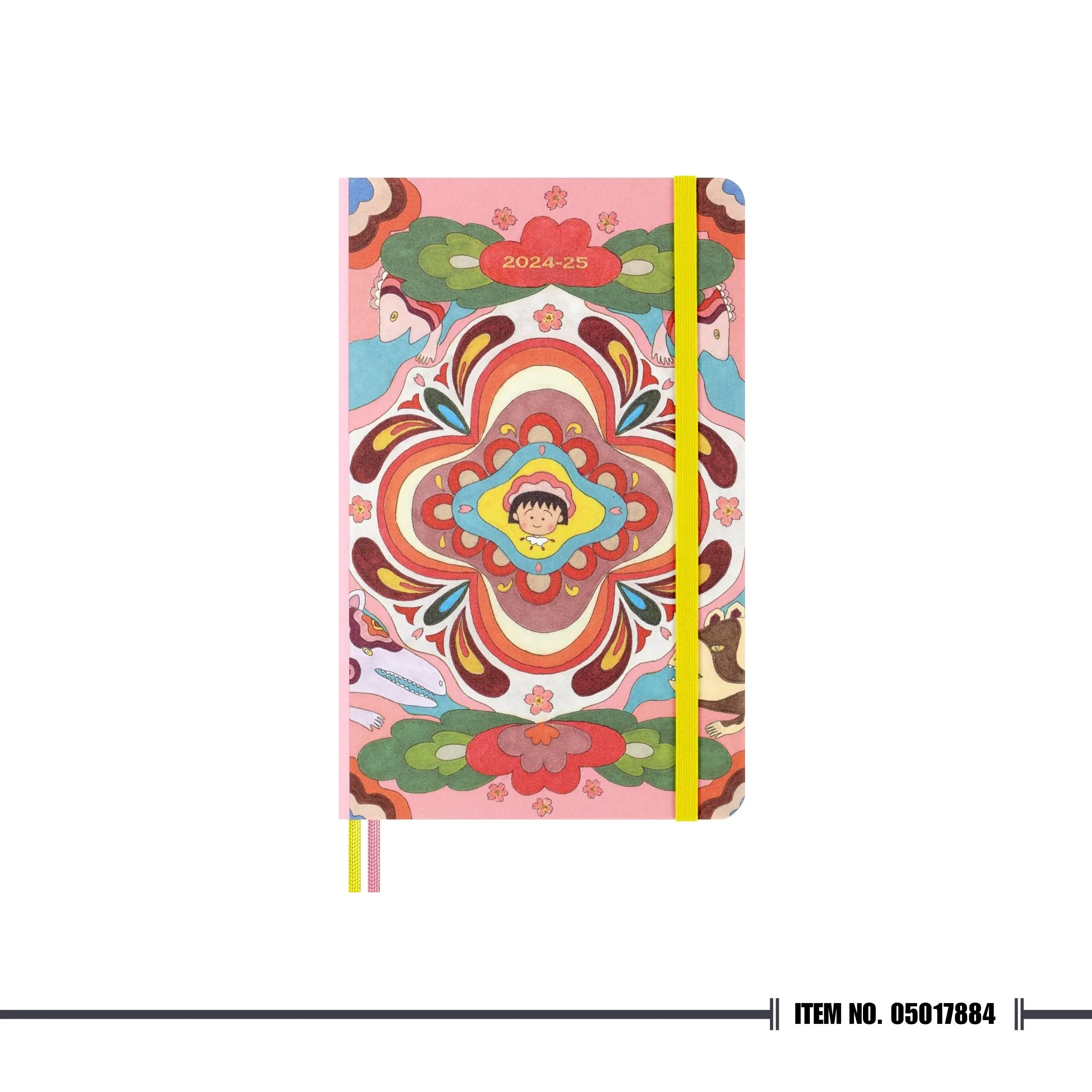 [End of Season Sale 🎉🛒] Moleskine® Limited Edition 18-Month Sakura Maruko Weekly Notebook Large, No Box