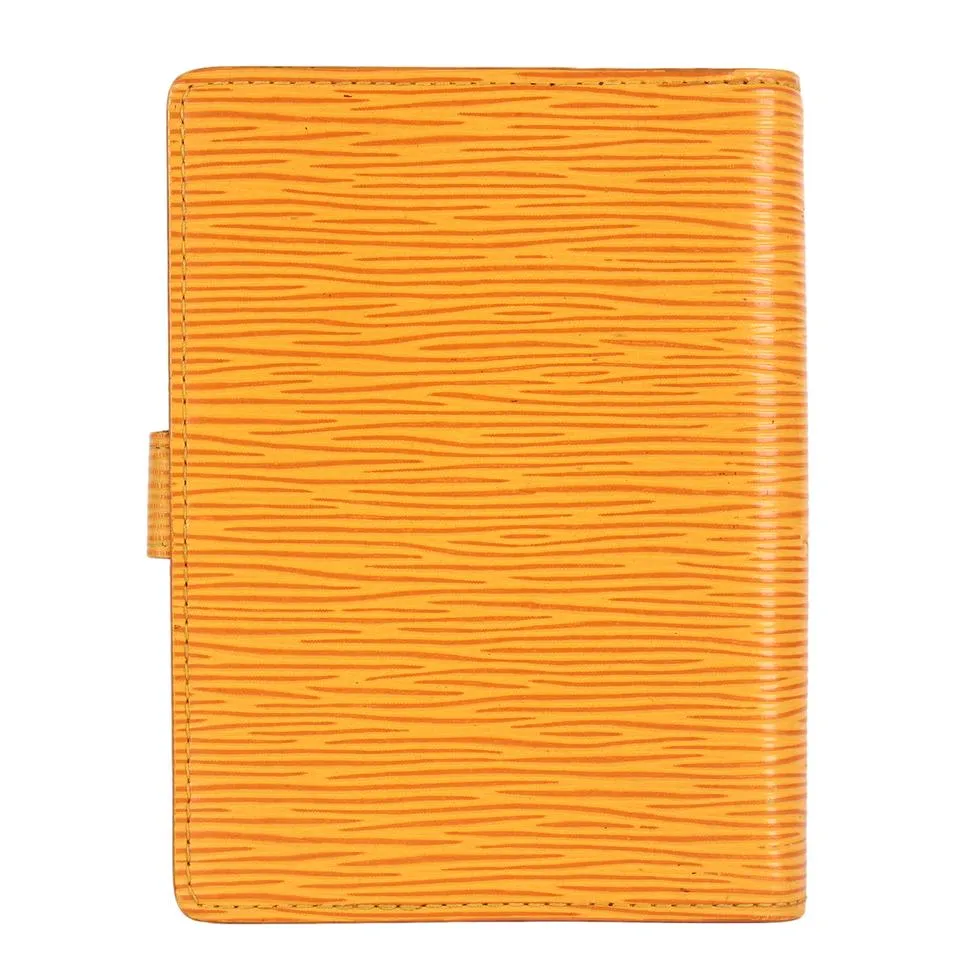 Epi Leather Pocket Agenda Wallet
