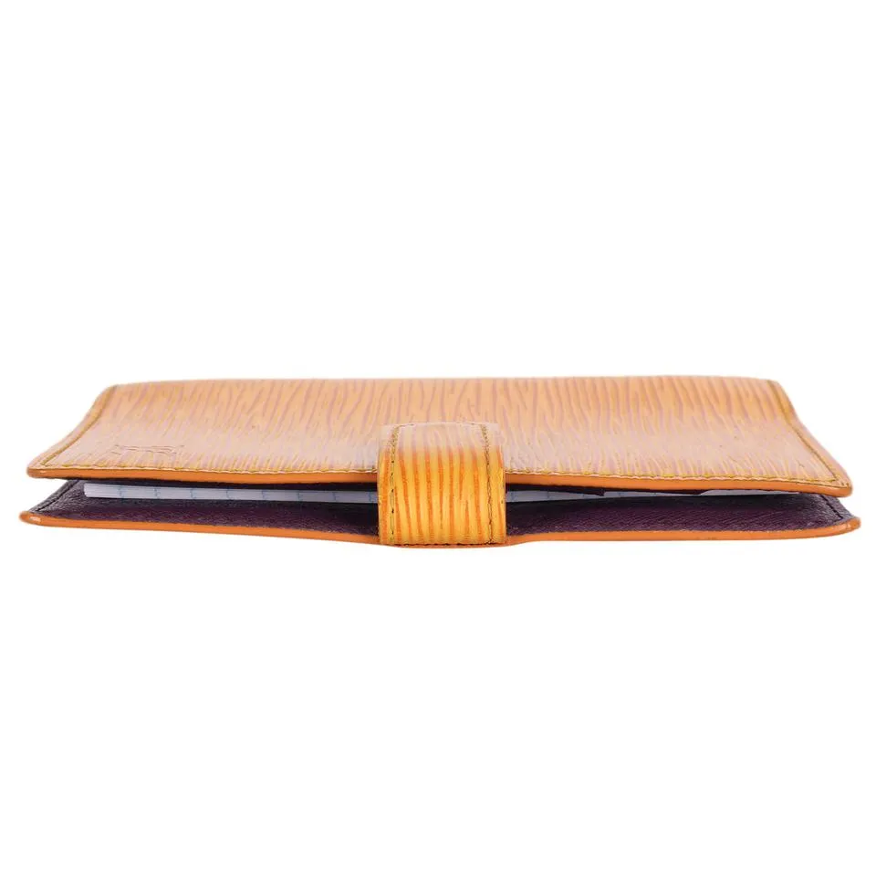 Epi Leather Pocket Agenda Wallet
