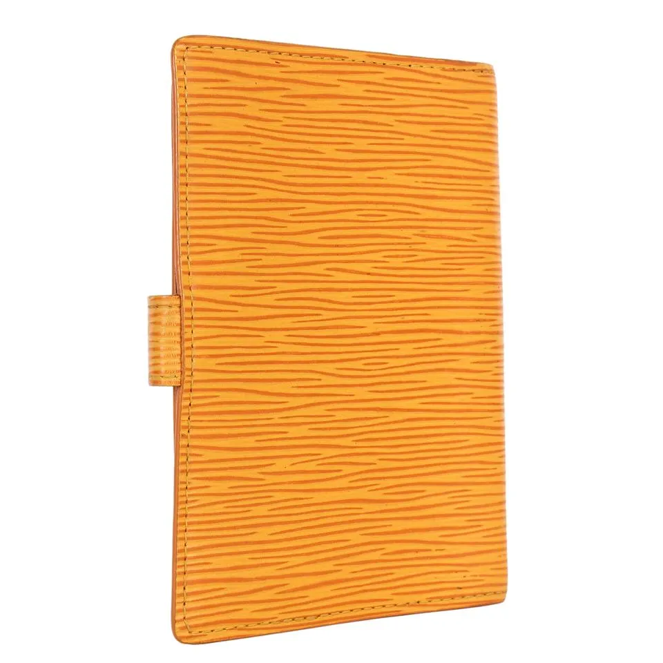 Epi Leather Pocket Agenda Wallet