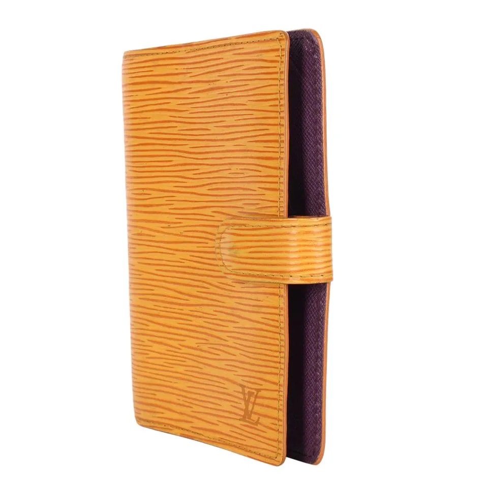 Epi Leather Pocket Agenda Wallet