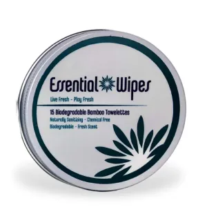 Essential Wipes Mini Tin - 12 Case