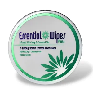 Essential Wipes Plus Mini Tin - 12 Case
