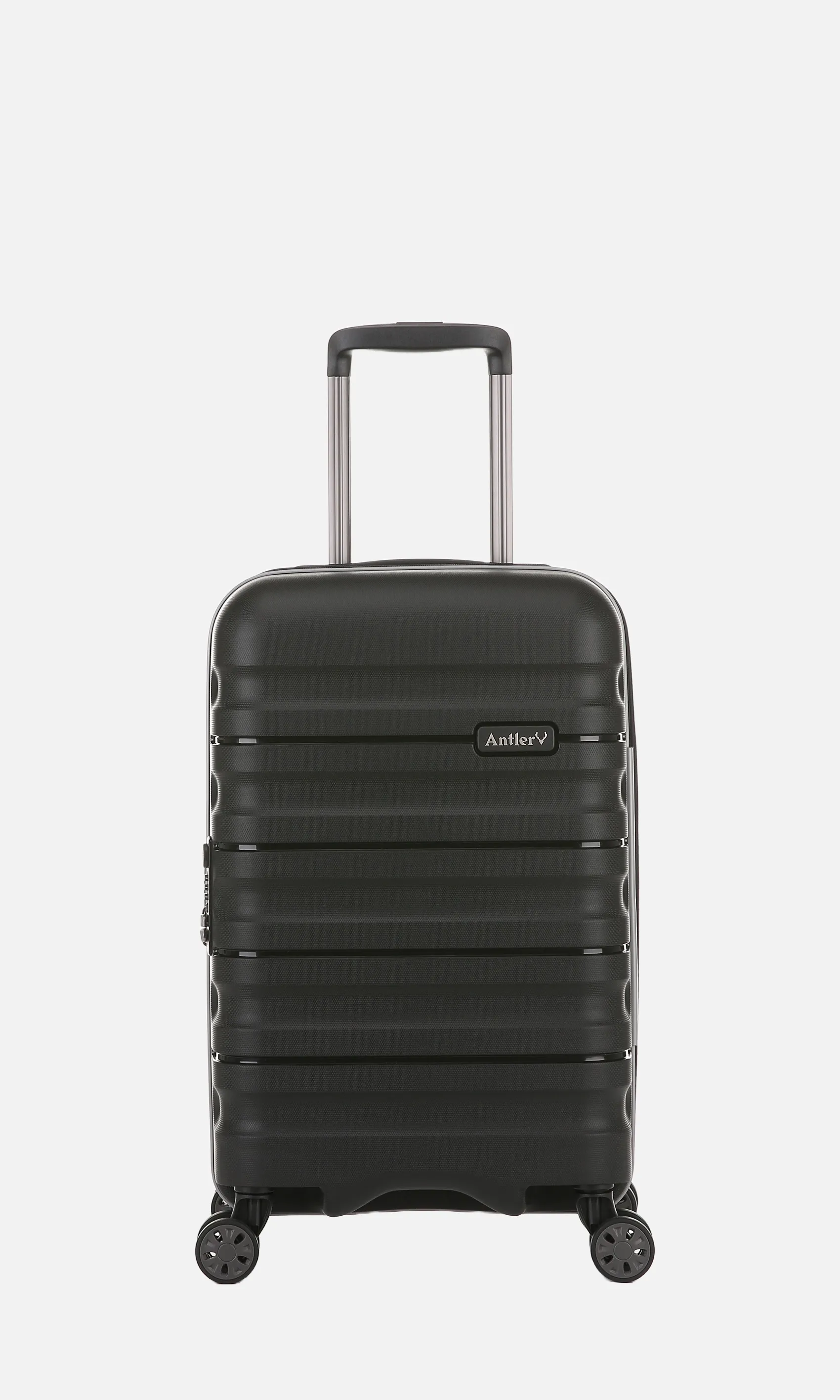 Expandable Carry-on Luggage in Black - Lincoln