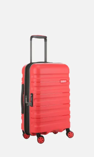 Expandable Carry-on Luggage in Red - Lincoln