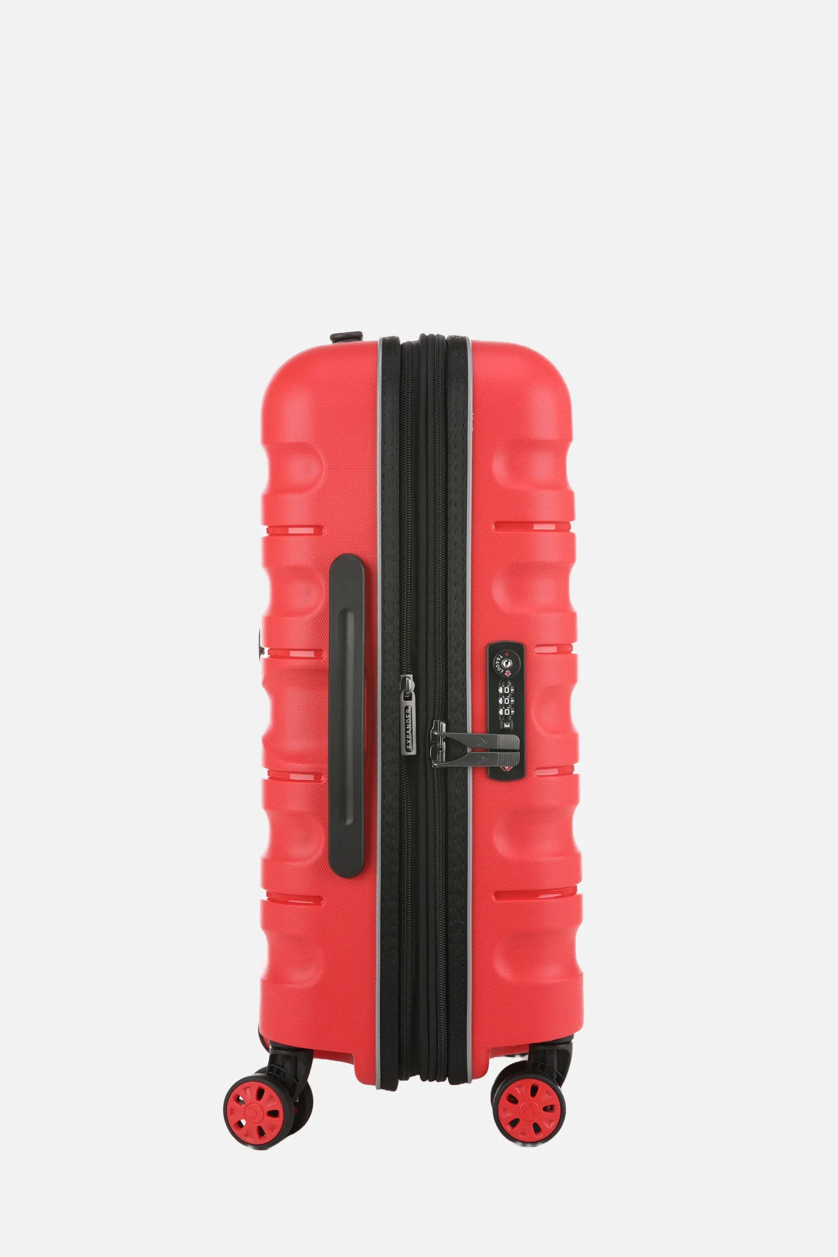 Expandable Carry-on Luggage in Red - Lincoln