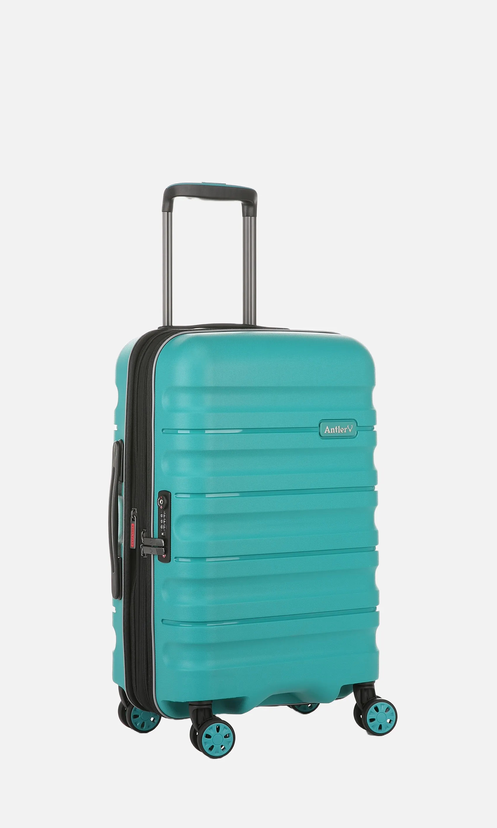 Expandable Carry-on Luggage Set in Teal - Lincoln