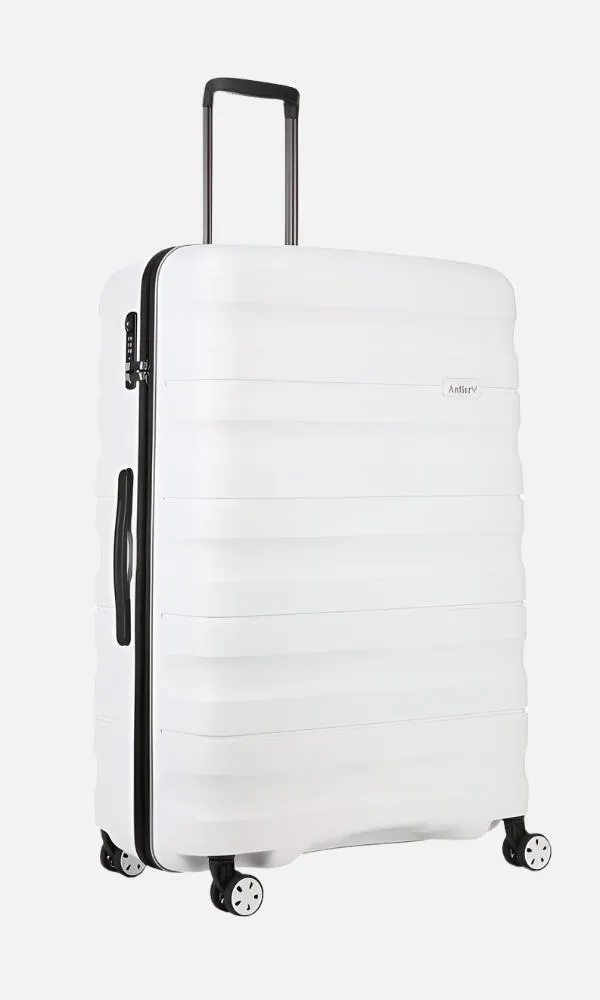 Expandable Carry-on Luggage Set in White - Lincoln