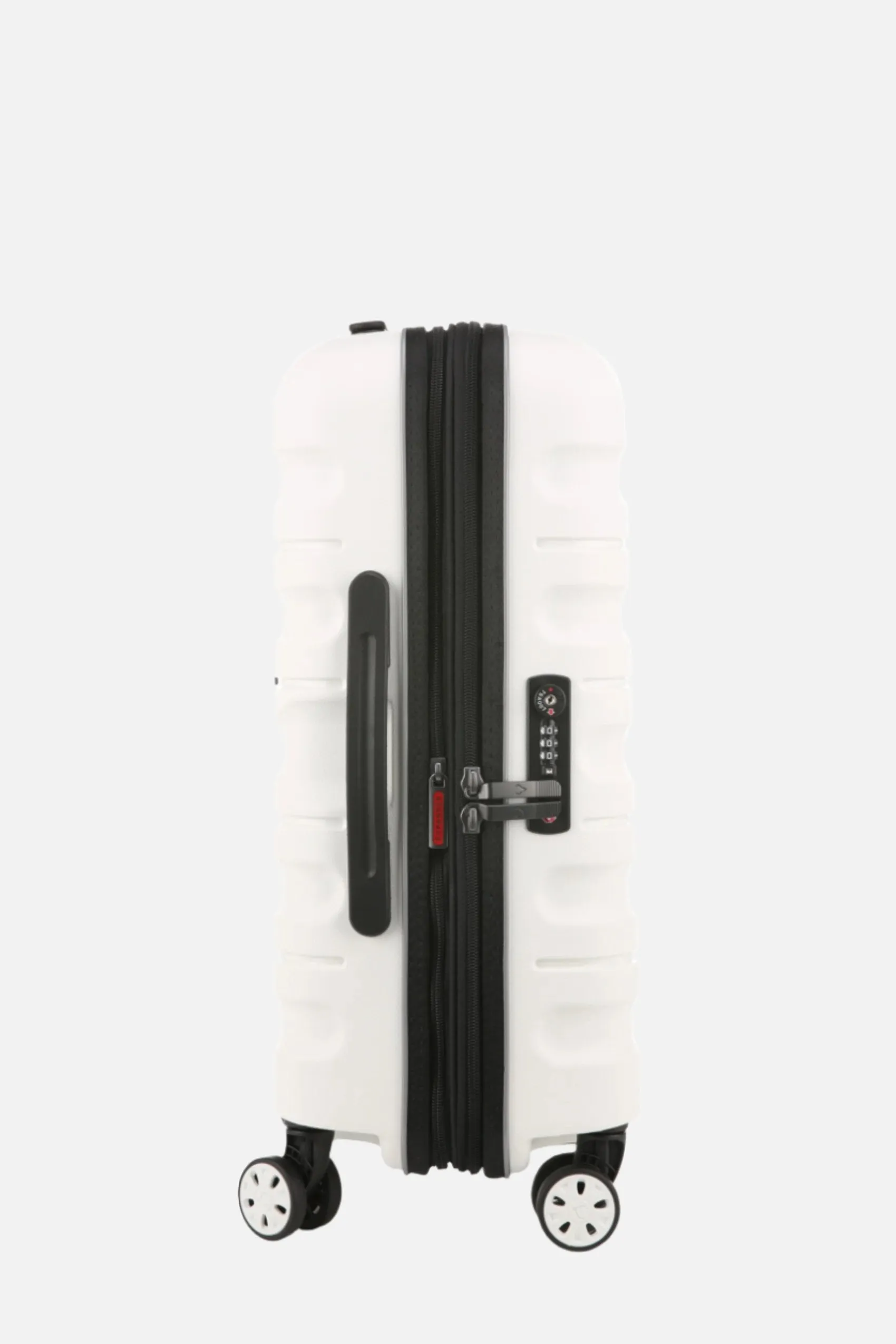 Expandable Carry-on Luggage Set in White - Lincoln