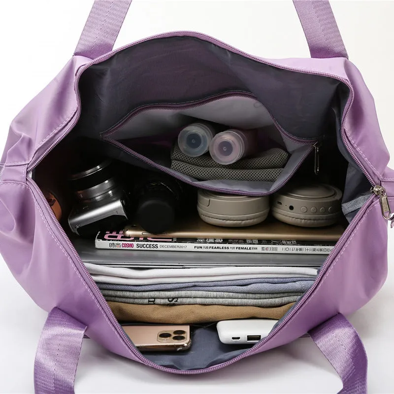 Expandable Large Capacity Folding Fashion Storage Travel Bags
