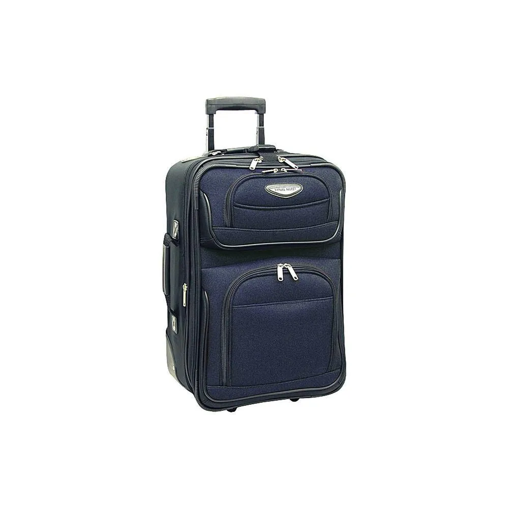 famous Amsterdam 21 in. expandable carry-on softside carry-on