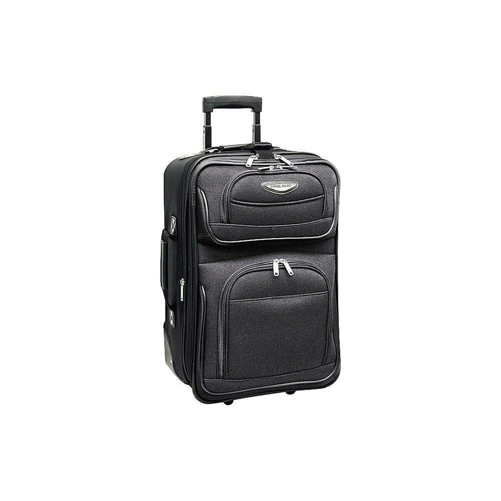 famous Amsterdam 21 in. expandable carry-on softside carry-on