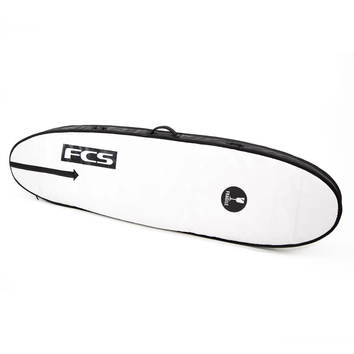 FCS TRAVEL 2 FUNBOARD COVER 6'7" - BLACK/GREY