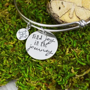 Find Joy in the Journey Bangle