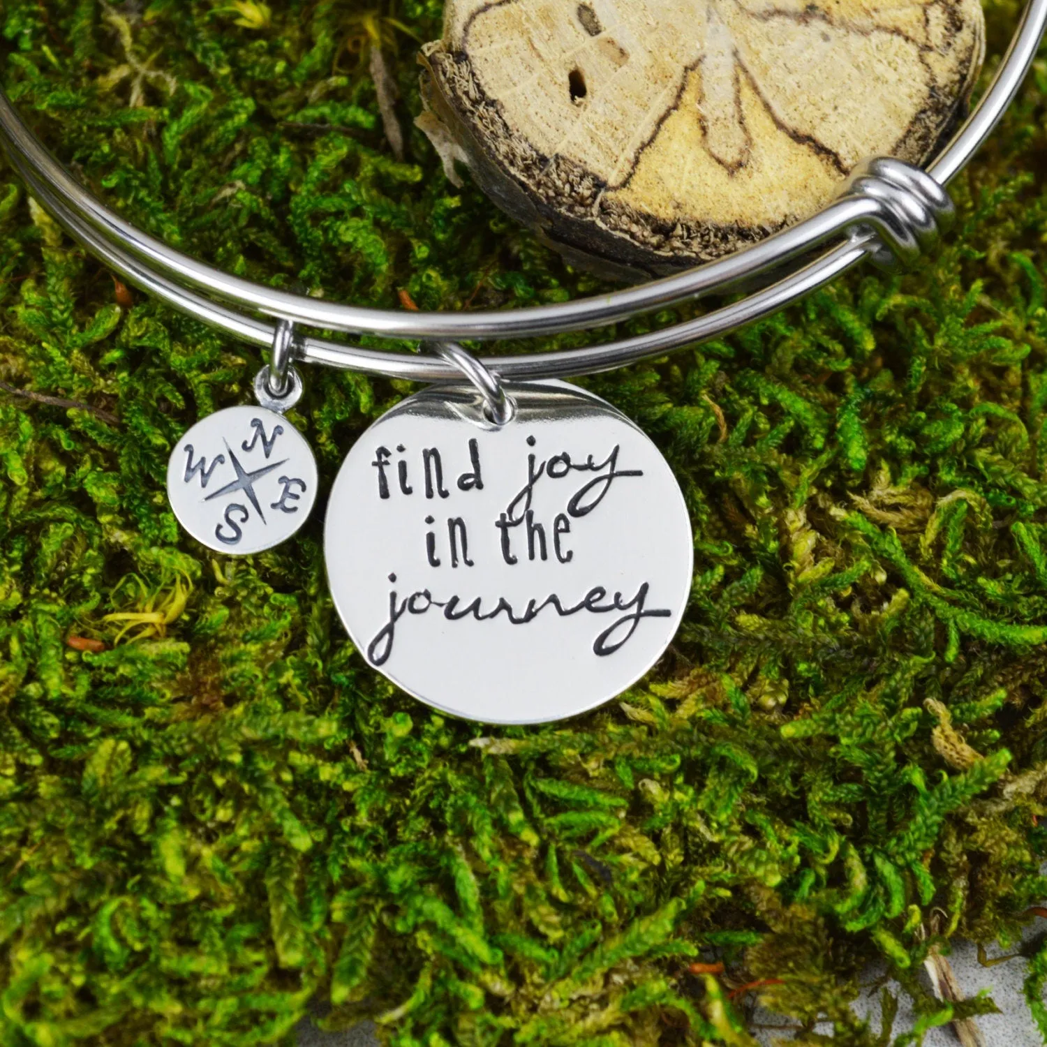 Find Joy in the Journey Bangle