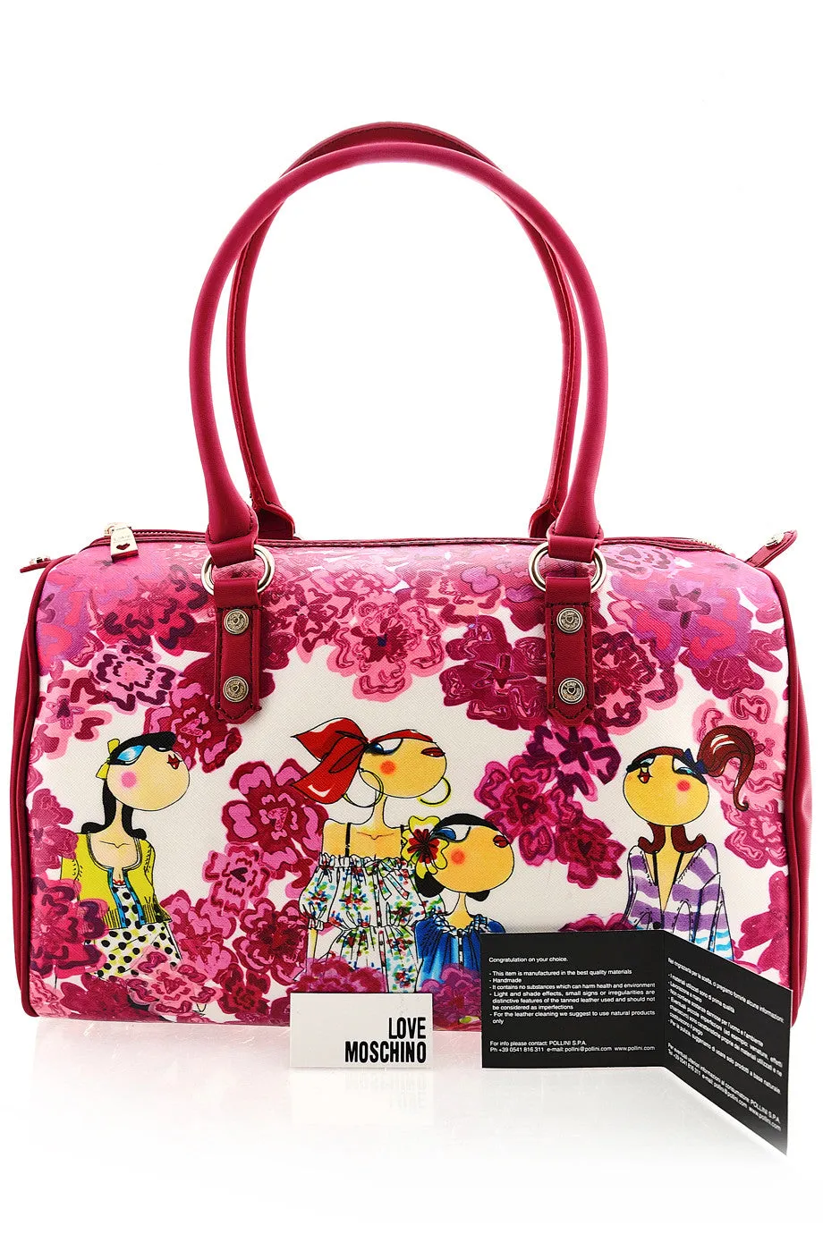 FLORENTINA Large Magenta Bag