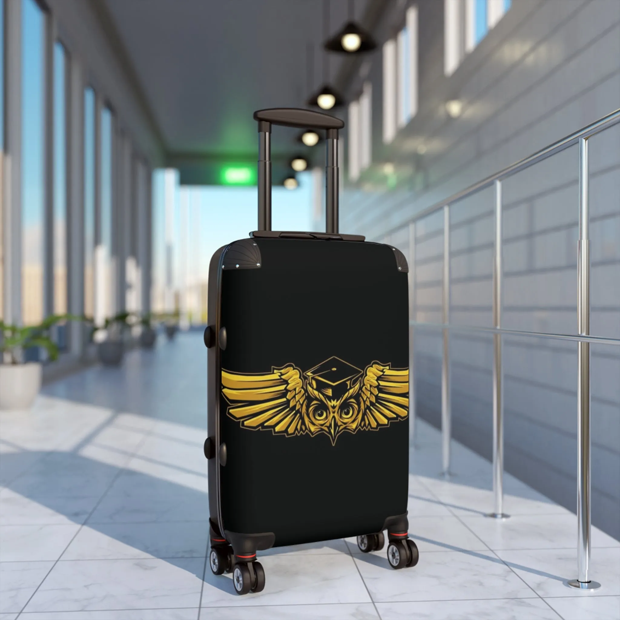 FSG OWL BLK/BLK RUNWAY LUGGAGE